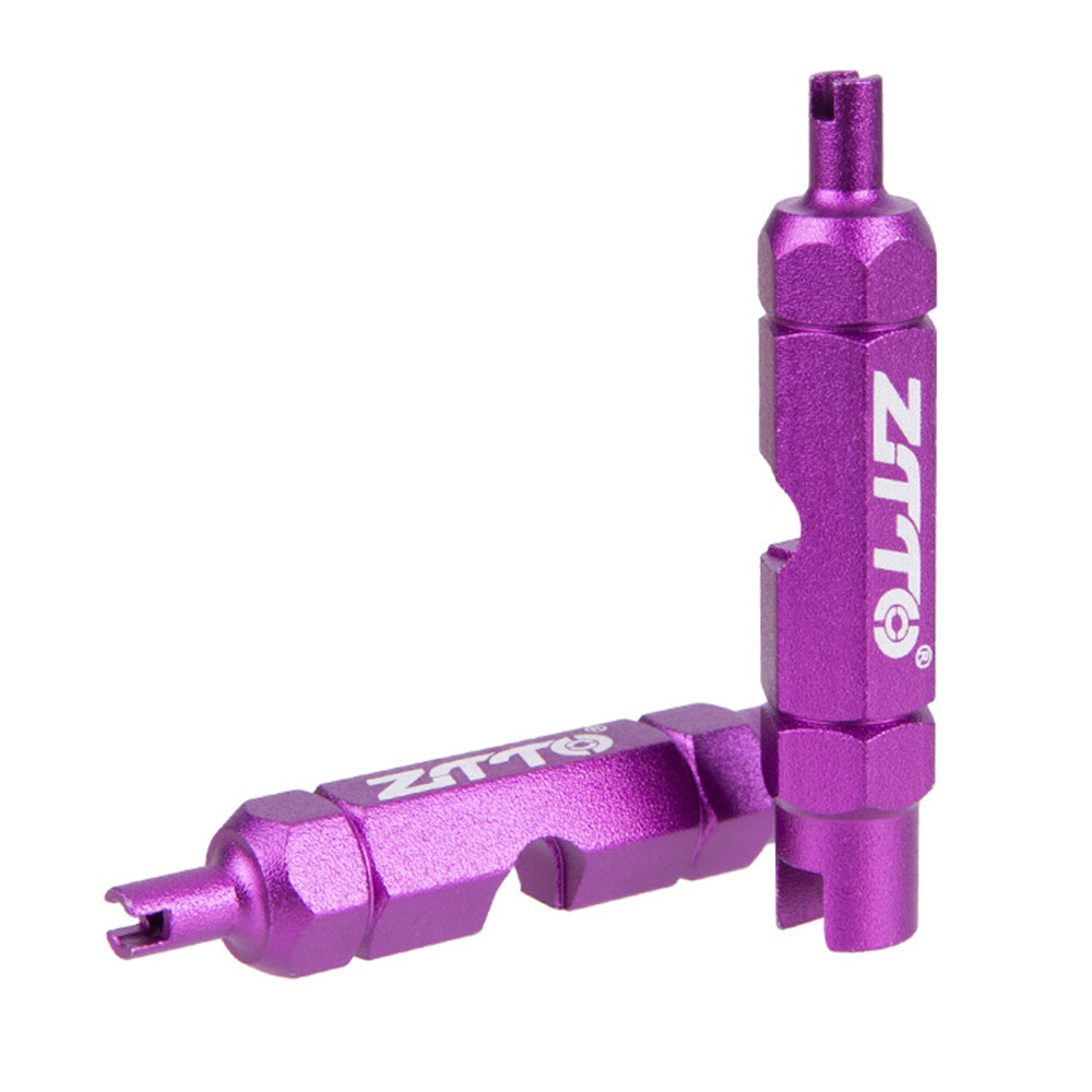 ZTTO Bike Tire Valve Core Remover Aluminum Alloy Bicycle Valve Extender Remove Install Tool ZTTO Bike Tire Valve Core Remover Aluminum Alloy Bicycle Valve Extender Remove Install Tool